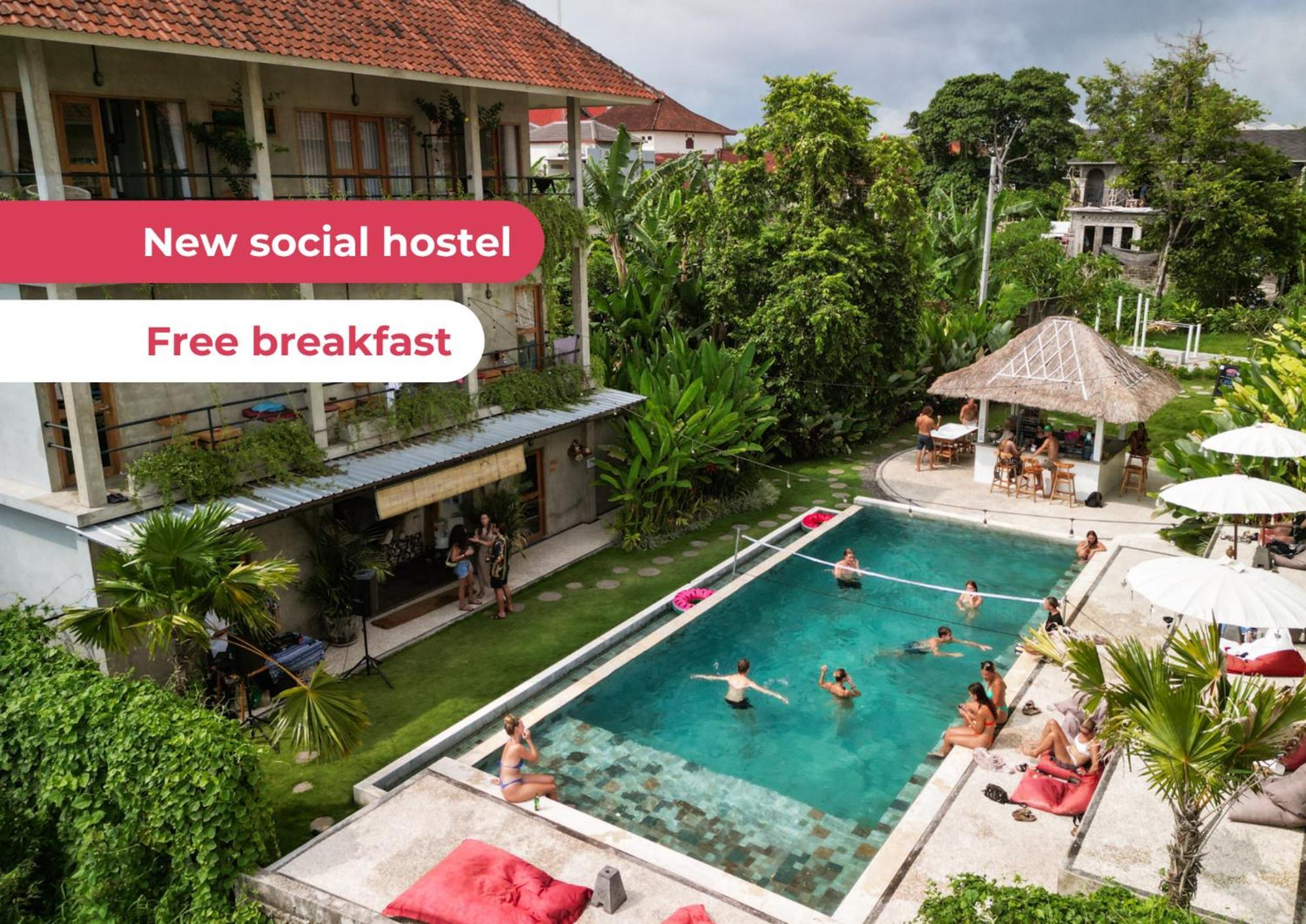 Sepeda Hostel Canggu Exteriér fotografie