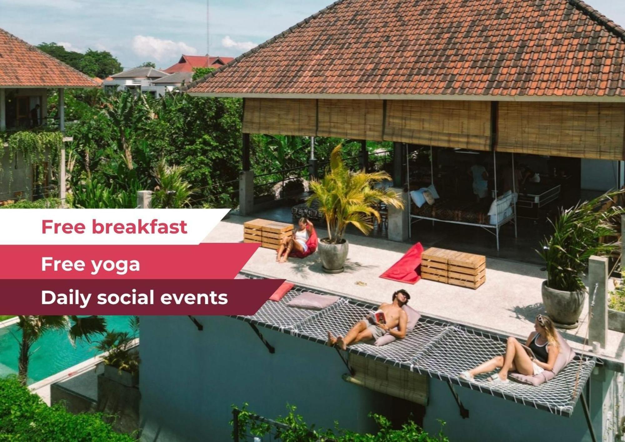 Sepeda Hostel Canggu Exteriér fotografie